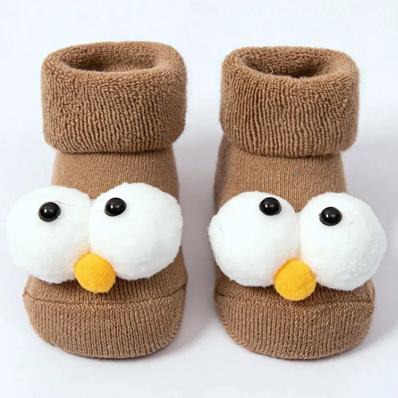 Bright Eyes Cotton Socks for Babies
