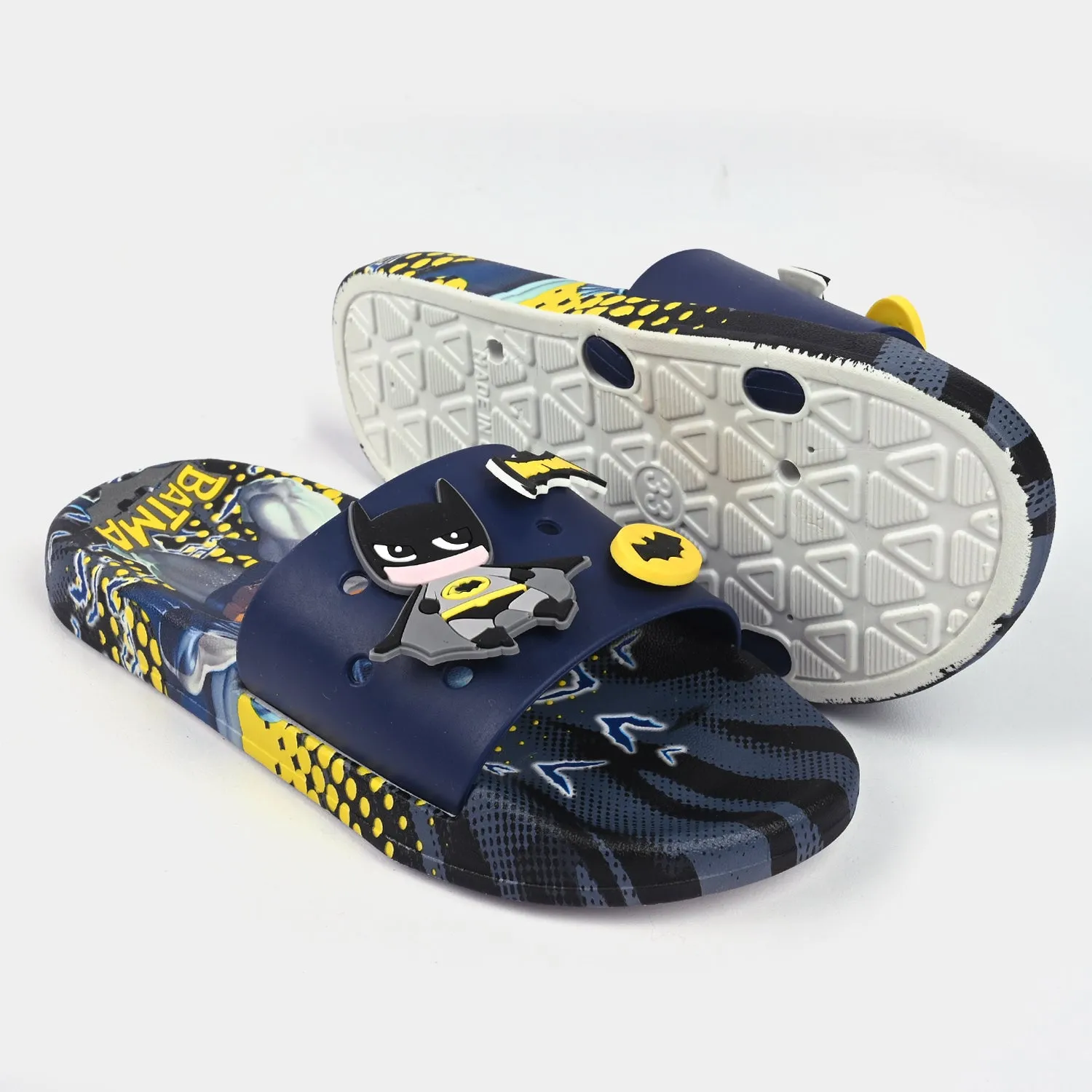Character Boys Slippers -Black