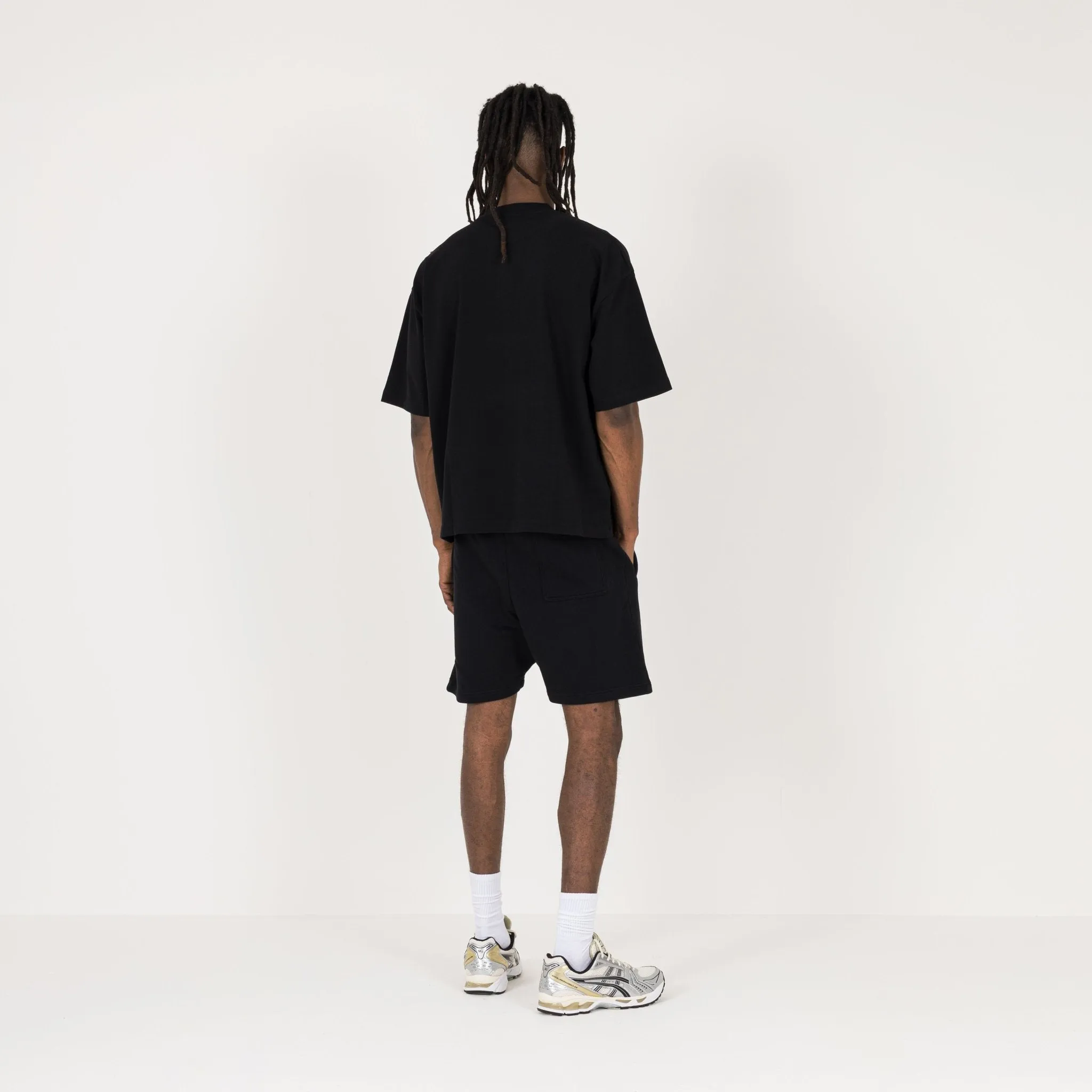 Cropped T-Shirt - Black