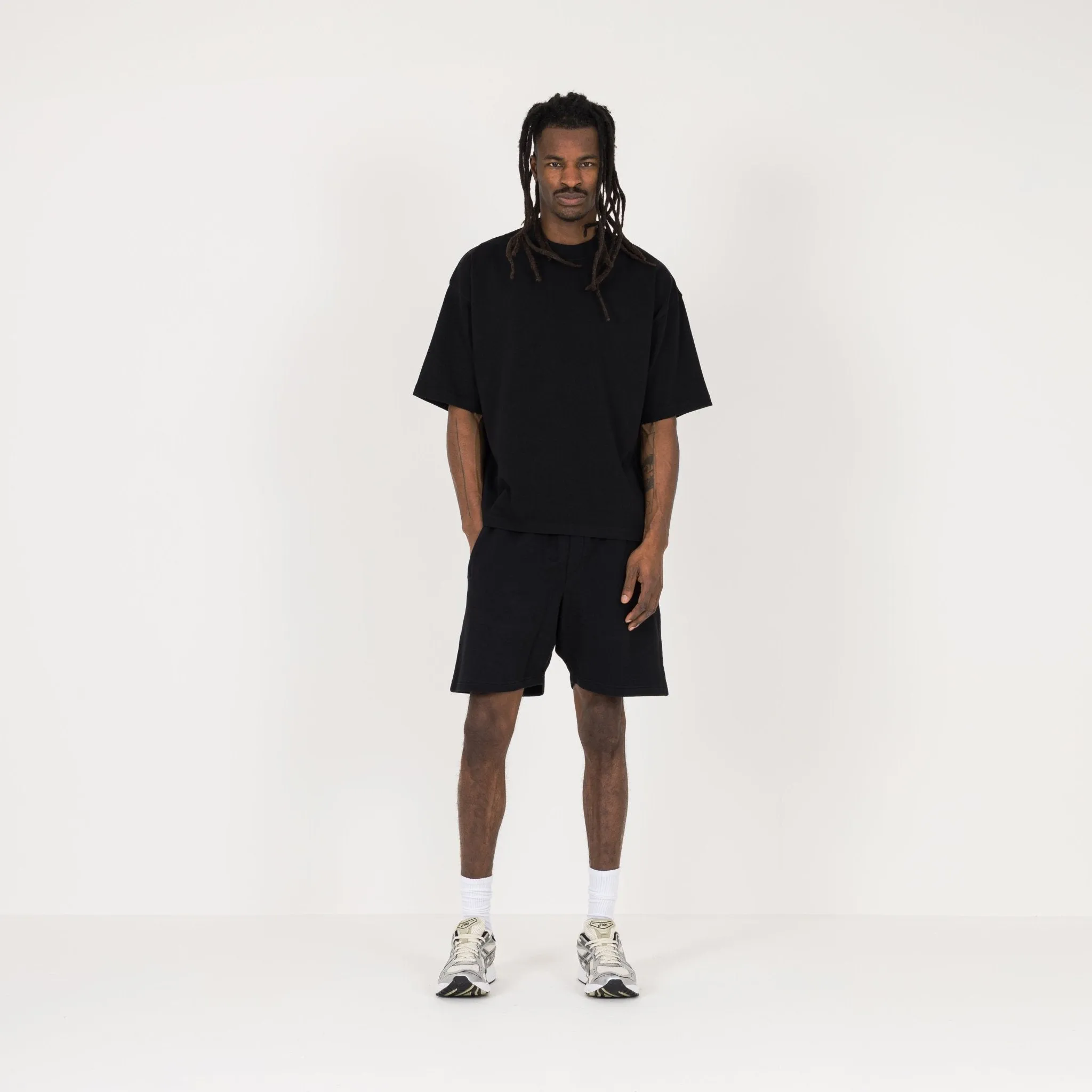 Cropped T-Shirt - Black