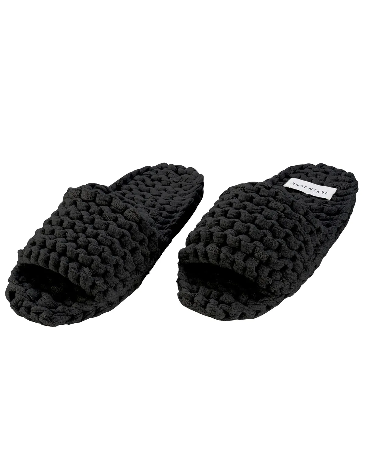 KNIT SLIPPERS BERLINETTE BLACK