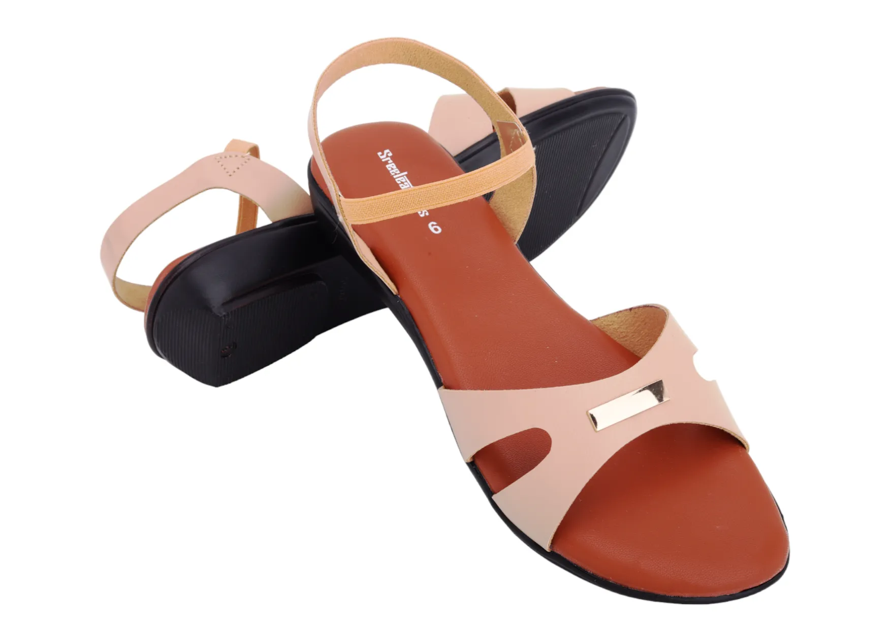 LADIES FANCY FLAT SANDAL 57728