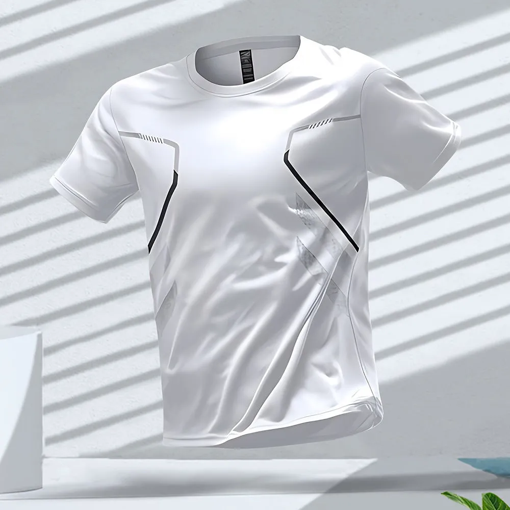 Mens Solid Color T-shirt