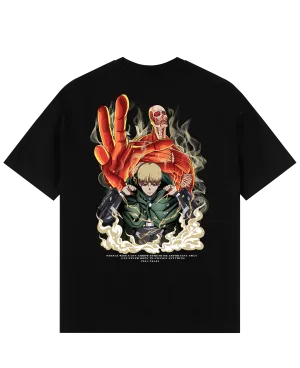 Nysekai "Armin X Colossal Titan - AOT" Oversize T-Shirt