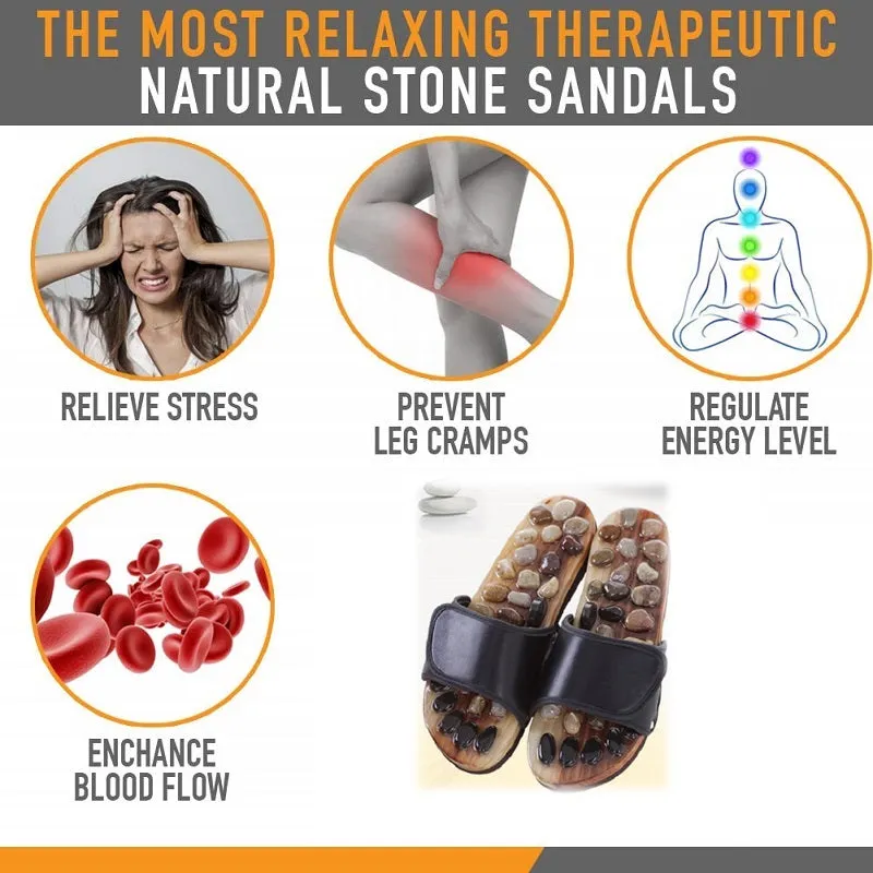 Pebble Massage Slippers for Women