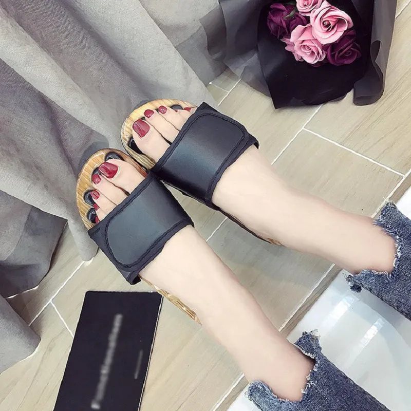 Pebble Massage Slippers for Women