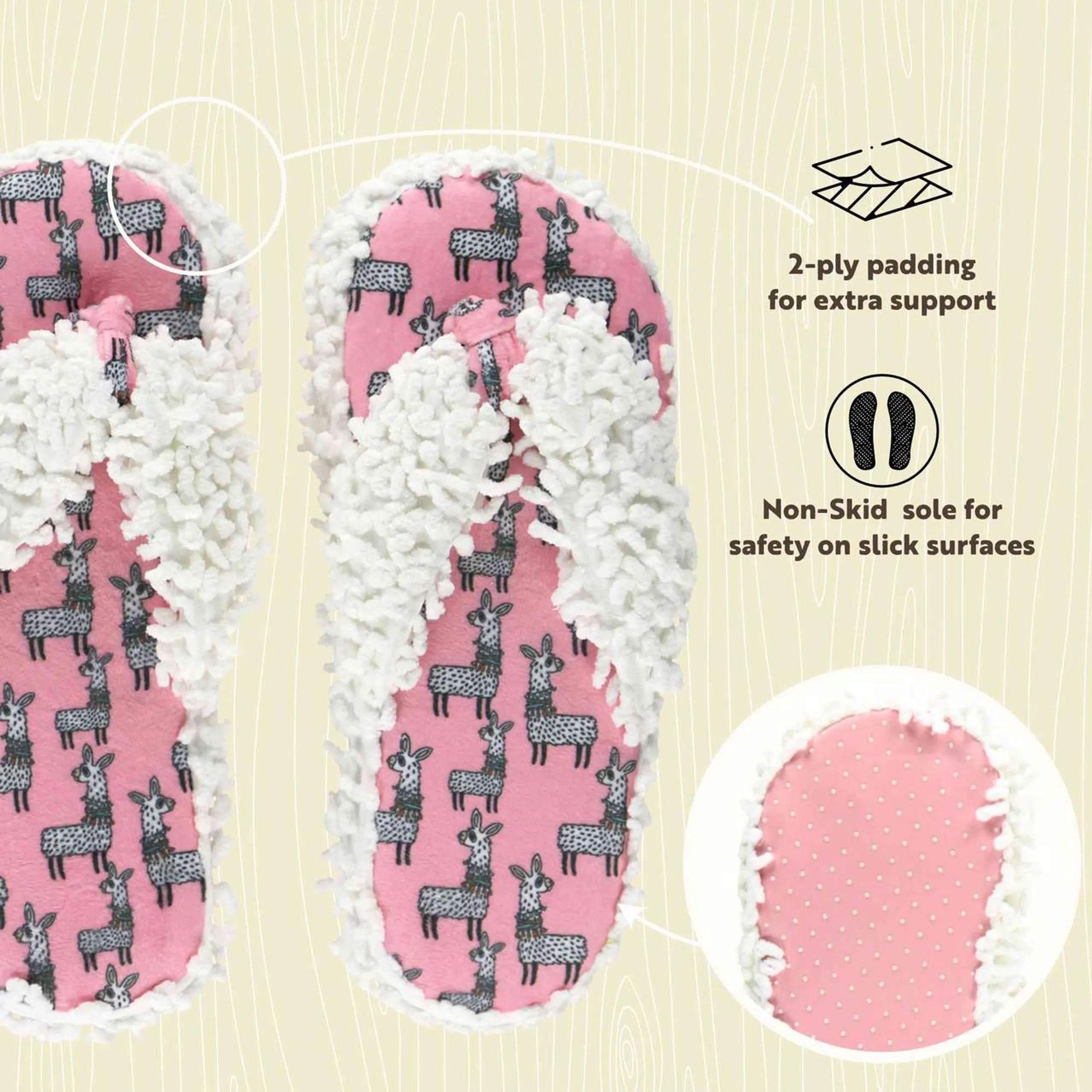 Slippers - Spa Llama