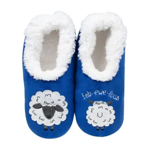 Snoozies Pairables Fab-Ewe-Lous! Slippers