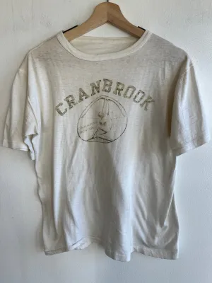 Vintage 1940s Cranbrook School T-Shirt