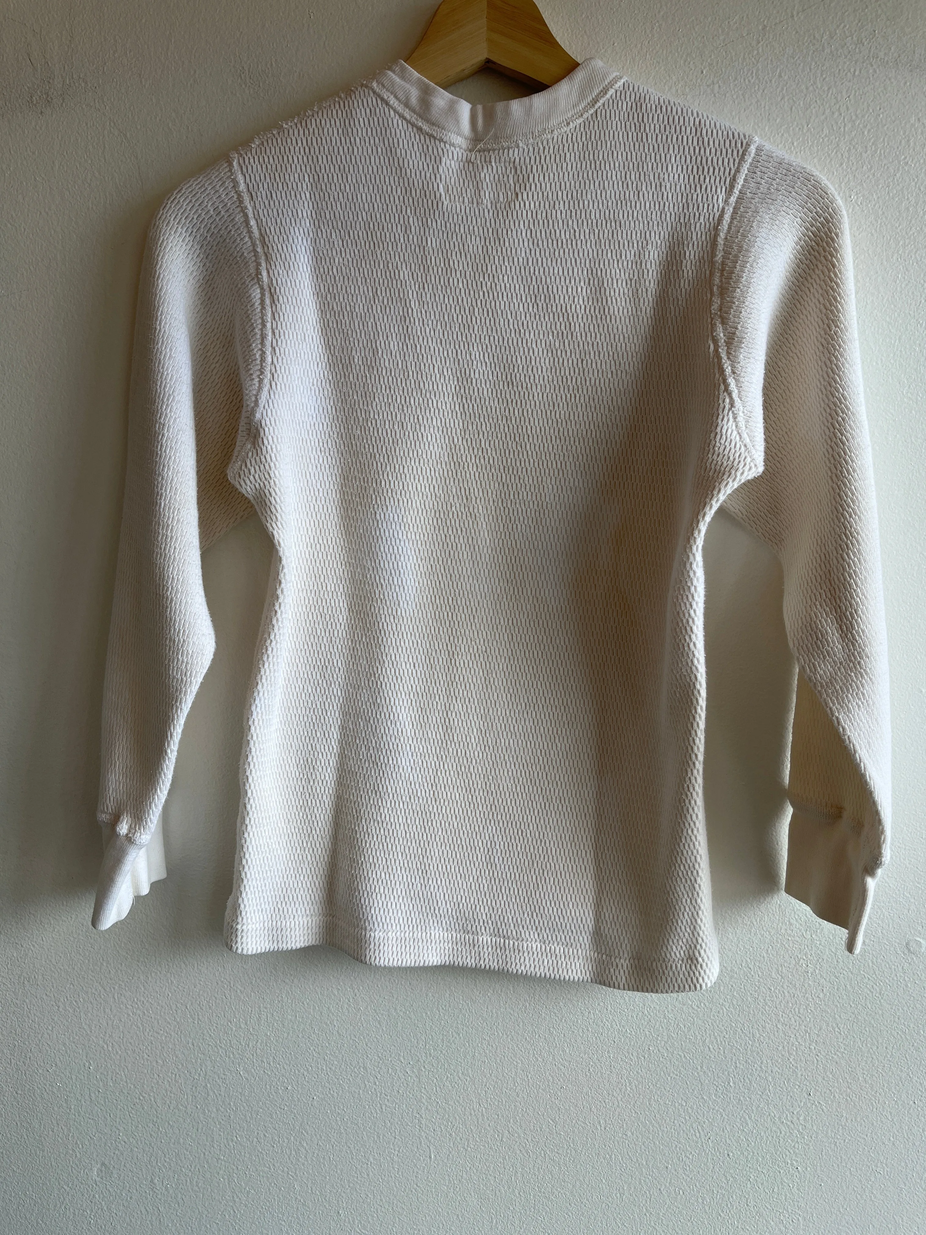 Vintage 1970s Military Issue Thermal Shirt